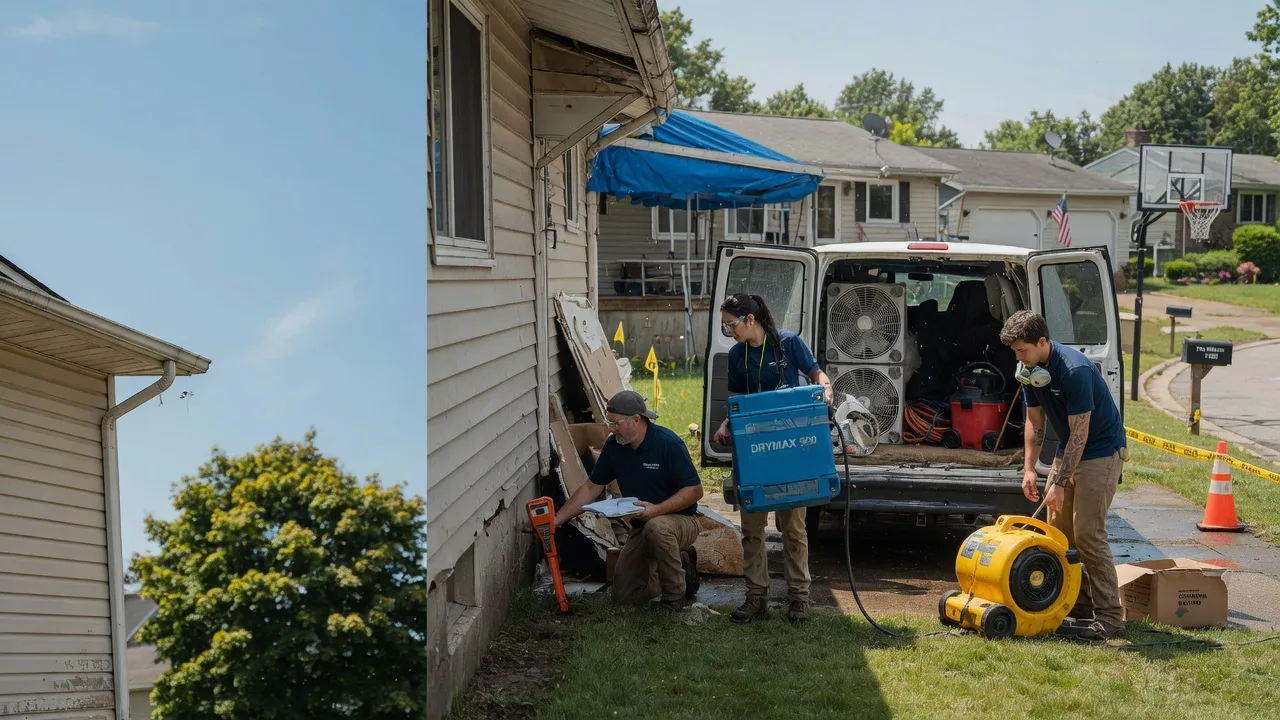 Ceiling Leak Cleanup in Summerhill, PA near me