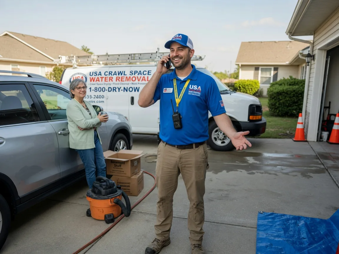 Crawl Space Water Removal Summerhill, PA FAQs